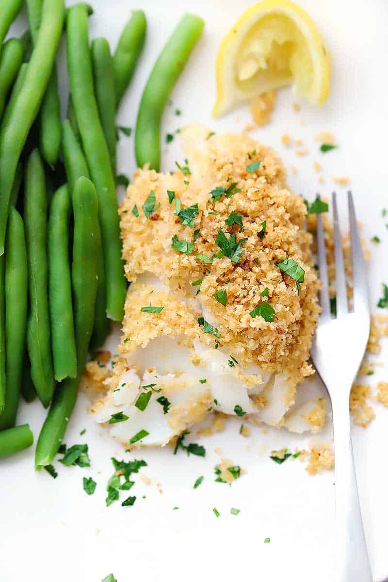 New England baked haddock is one of the most delicious fish dishes you will ever have, yet it is so simple! With only three ingredients and 5 minutes of hands-on time, you will have an elegant, crowd-pleasing meal.