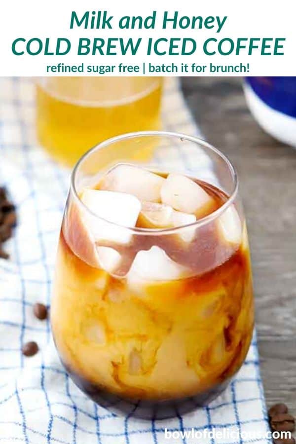 pinterest image for cold brew coffee.