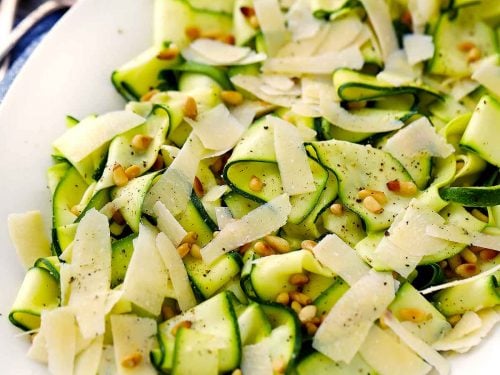 Zucchini Ribbon Salad