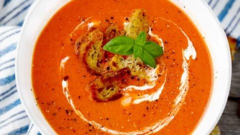 Roasted Red Pepper And Tomato Soup Bowl Of Delicious