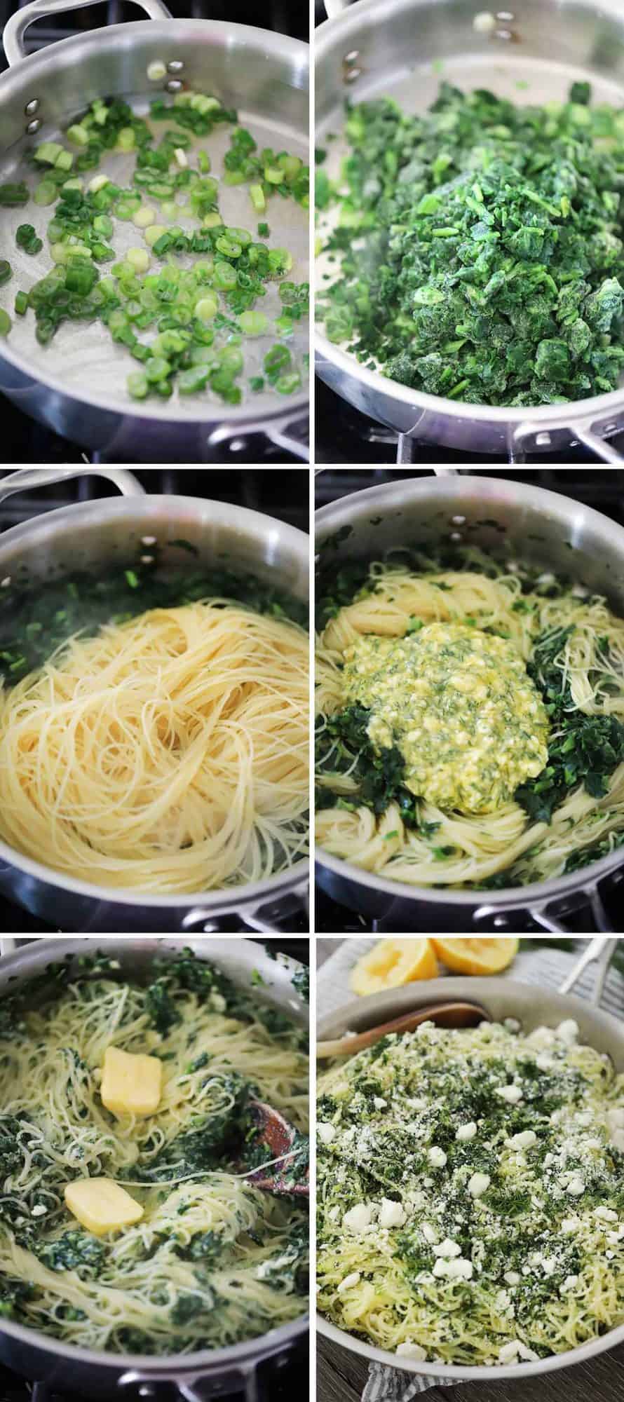 how to make spanakopita pasta.