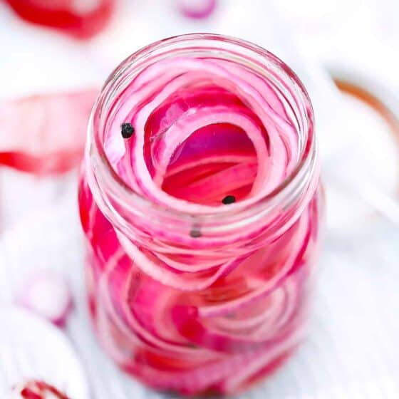 Quick Pickled Red Onions