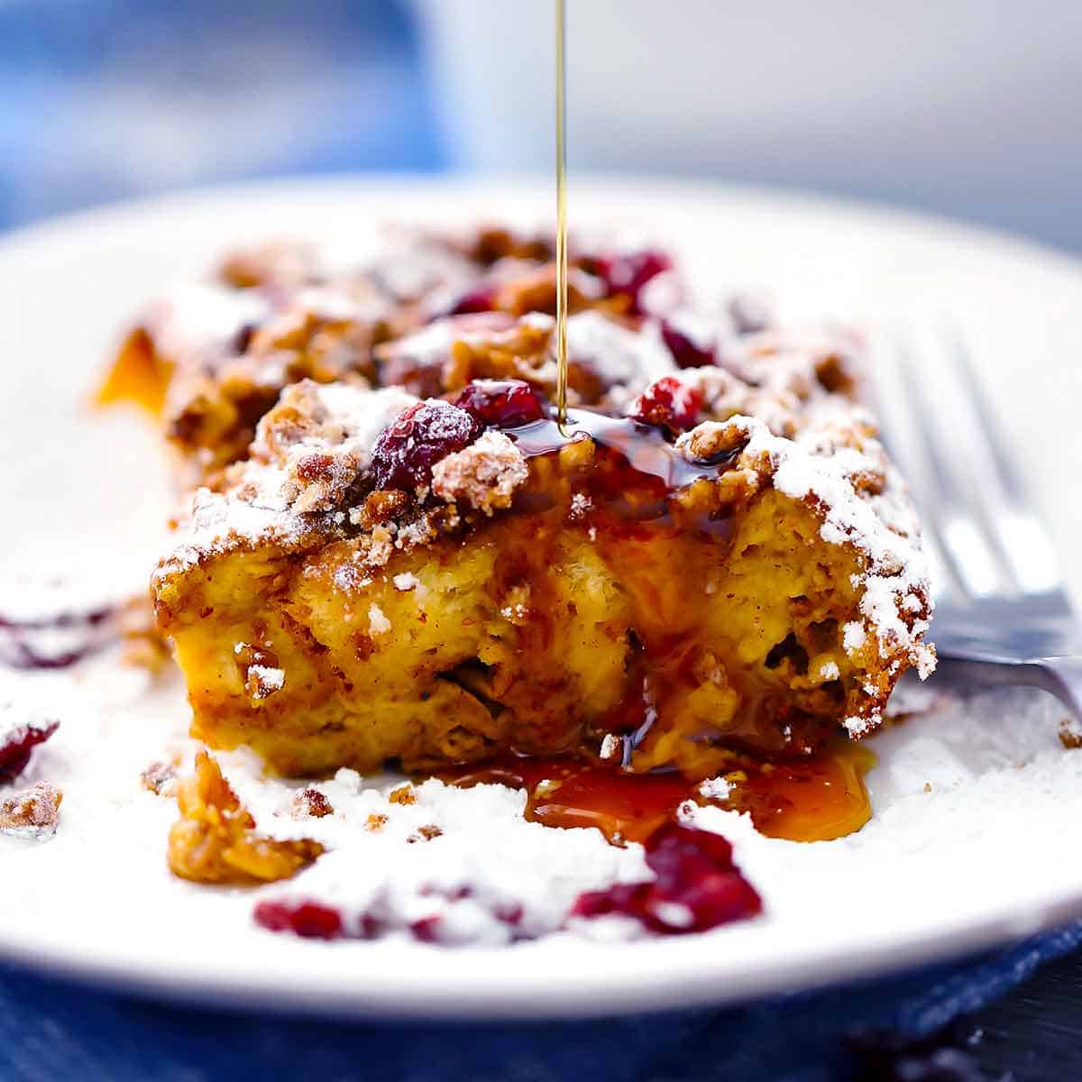 Pumpkin French Toast Casserole