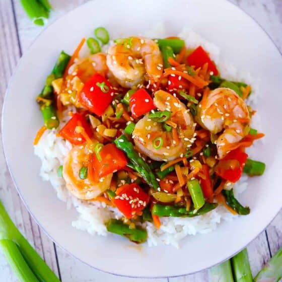 Easy Shrimp Stir Fry with Vegetables