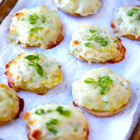 English Muffin Tuna Melts