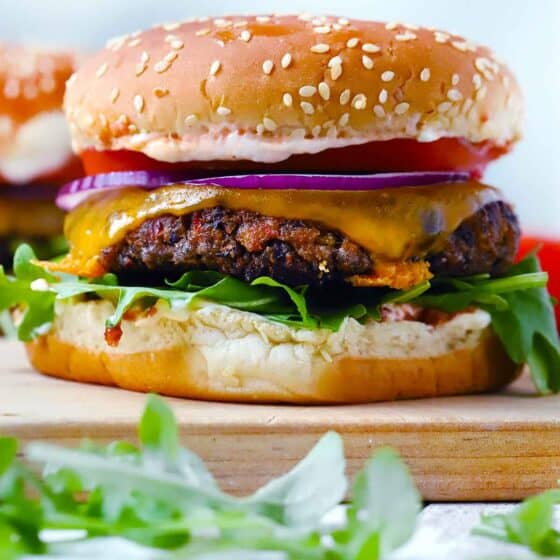 Easy Black Bean Burgers (MakeAhead) Bowl of Delicious