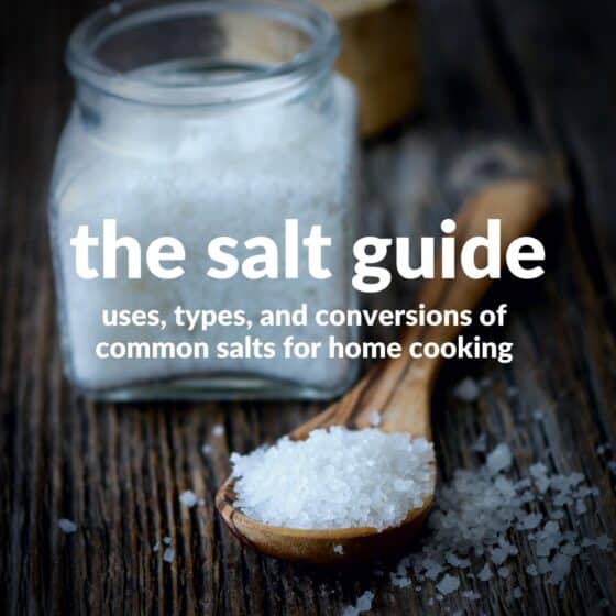 The Salt Guide – Types, Uses, and Conversions