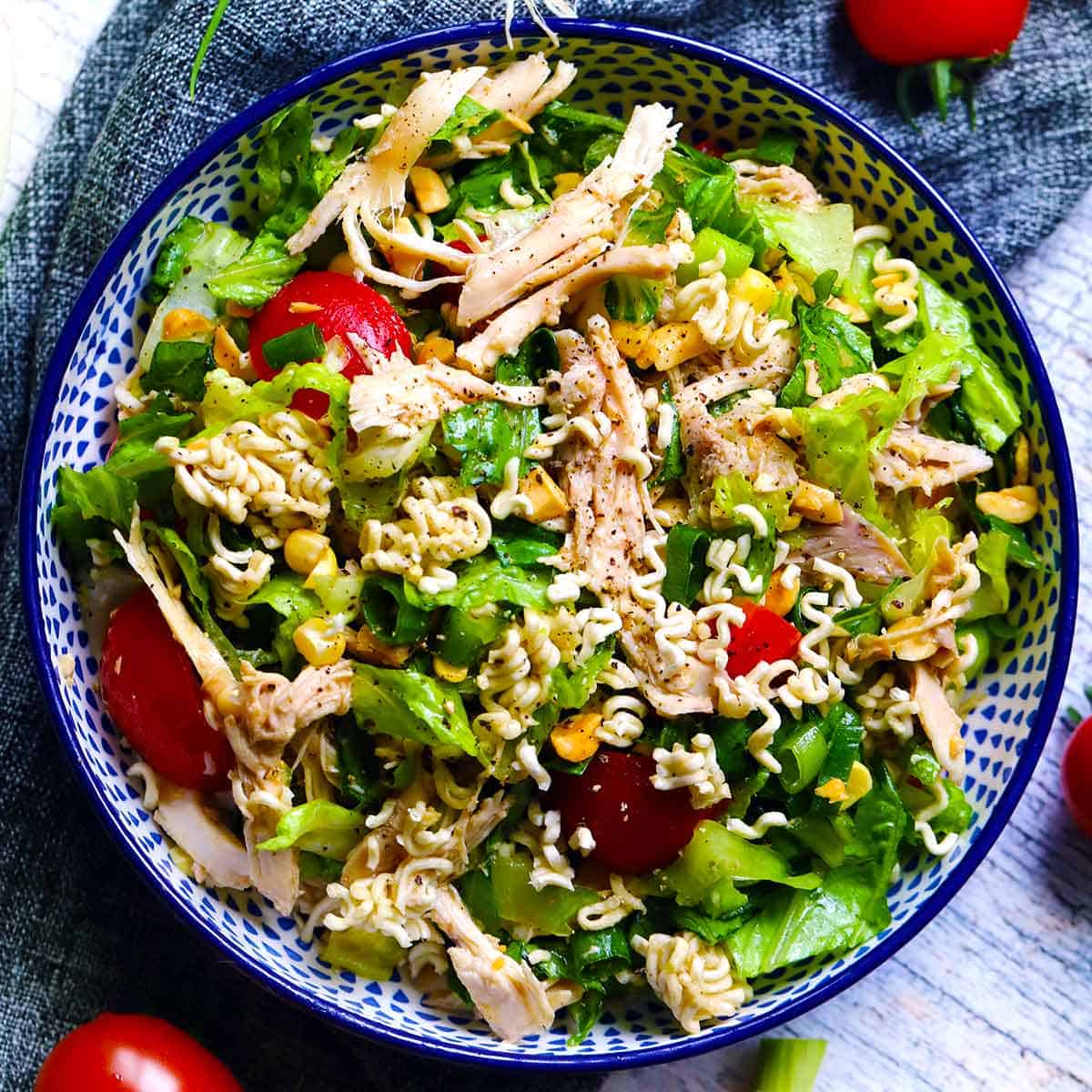 Crunchy Ramen Noodle Salad